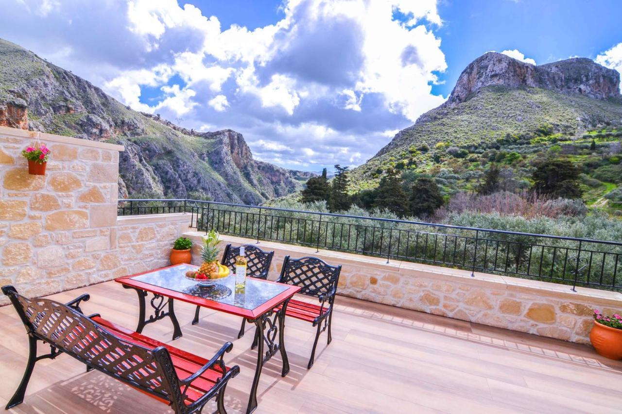 Villa Anastasia Luxe With Top Wifi, Bbq & Amazing Views Kissamos Exterior photo